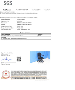  Office chair wholesale - MS7003 European EN1335 report