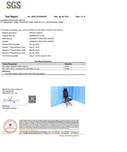  Office chair wholesale - MS8005 European EN1335 report